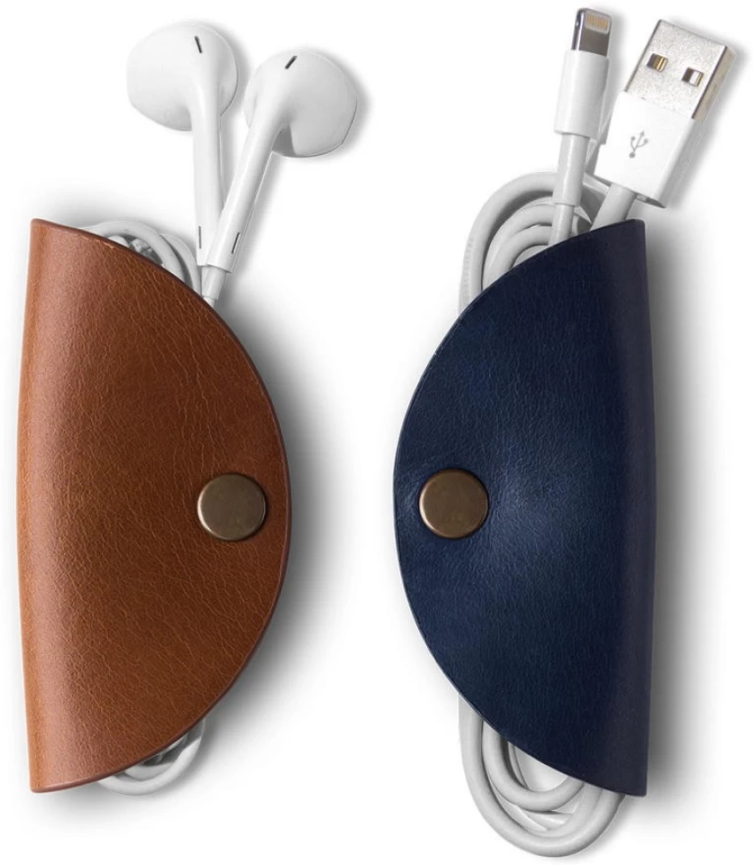 Leather Cable Organiser